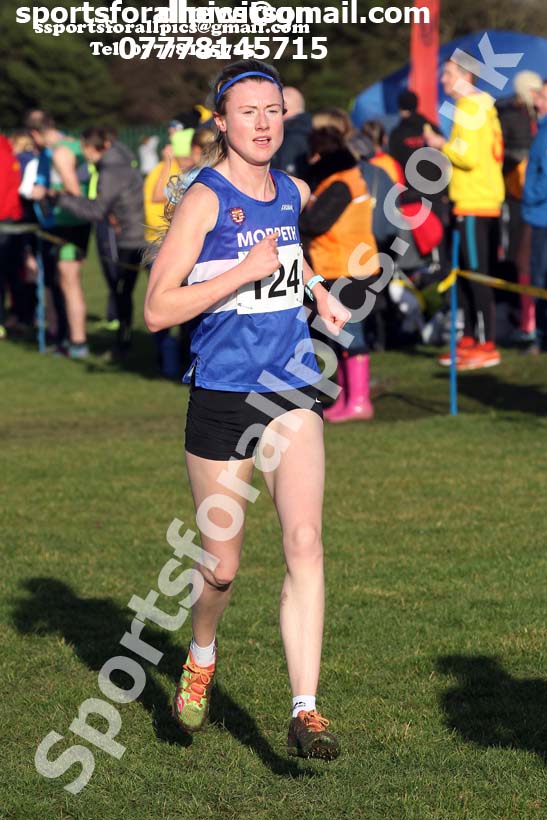 Senior womens 2020 Birtley Cross Country Relay, County Durham.  Photo: David T. Hewitson/Sports for All Pics